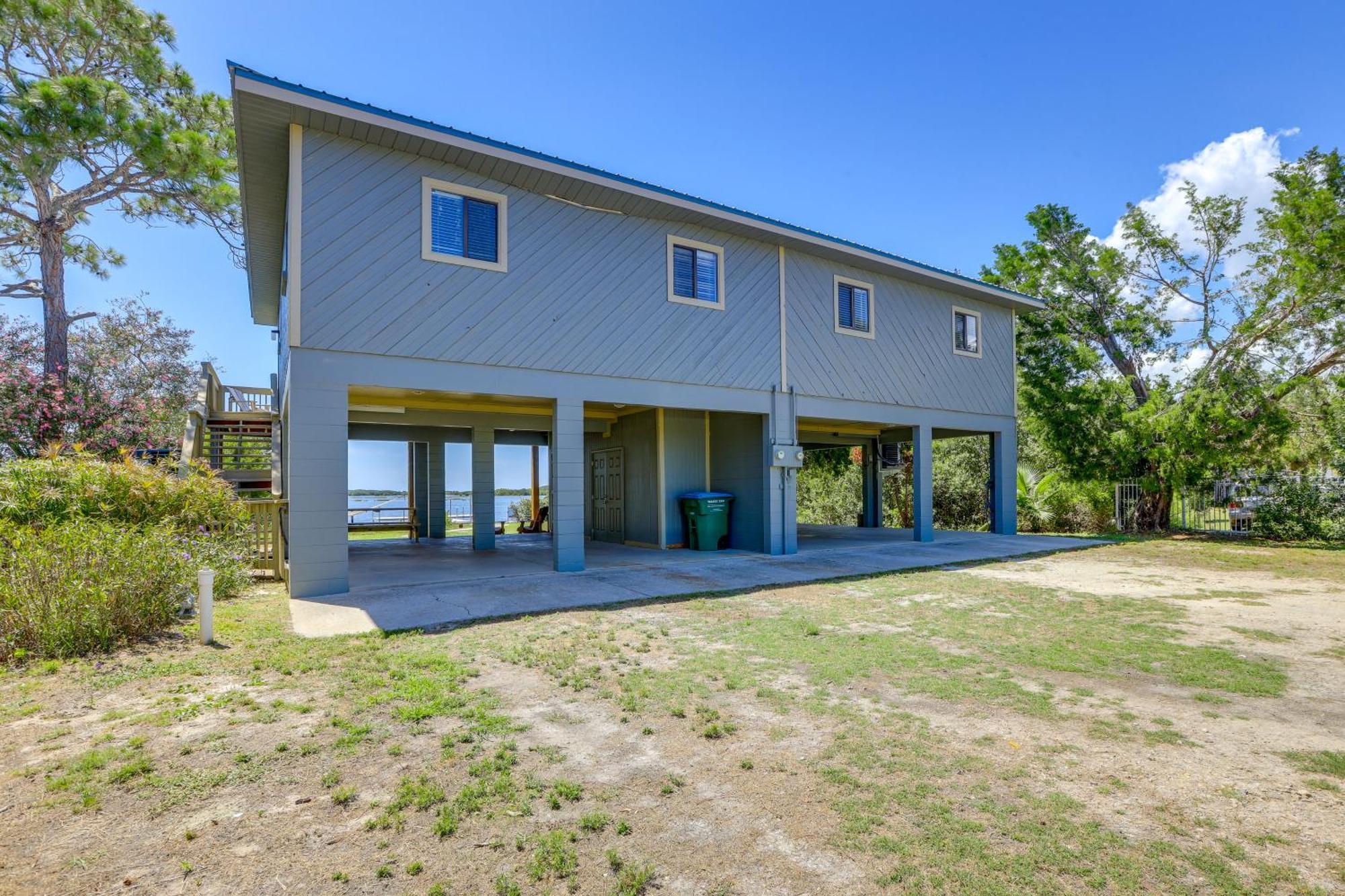 Villa Waterfront Duplex With Dock And Views Near Town! Cedar Key Exterior foto